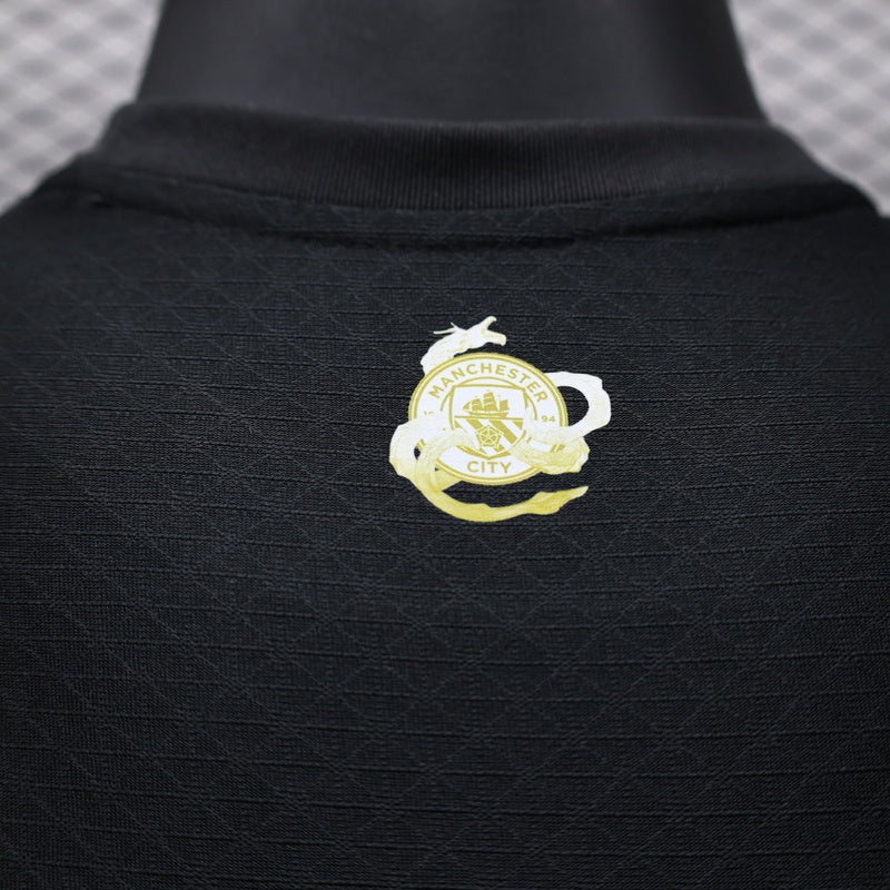 Manchester City 24/25 Special Edition Black Year Of The Dragon Soccer Jersey