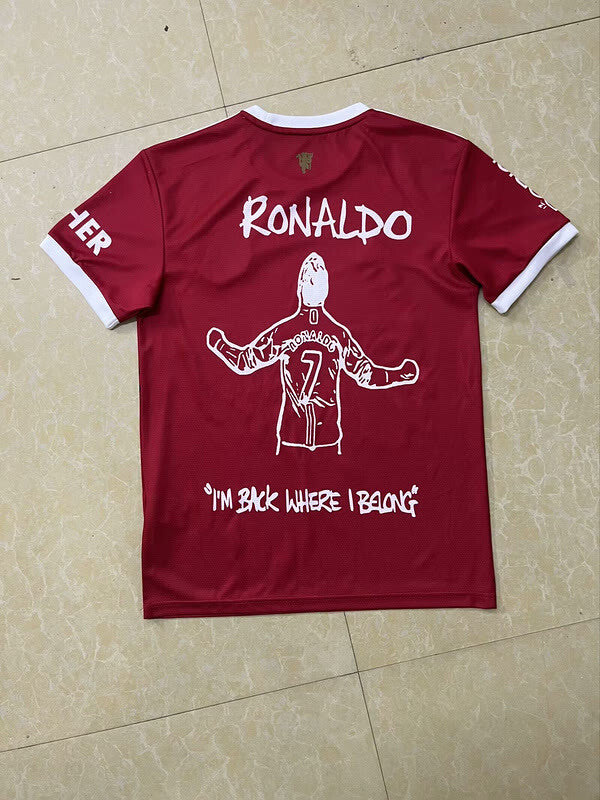 Manchester United 21/22 Special Edition Ronaldo Soccer Jersey
