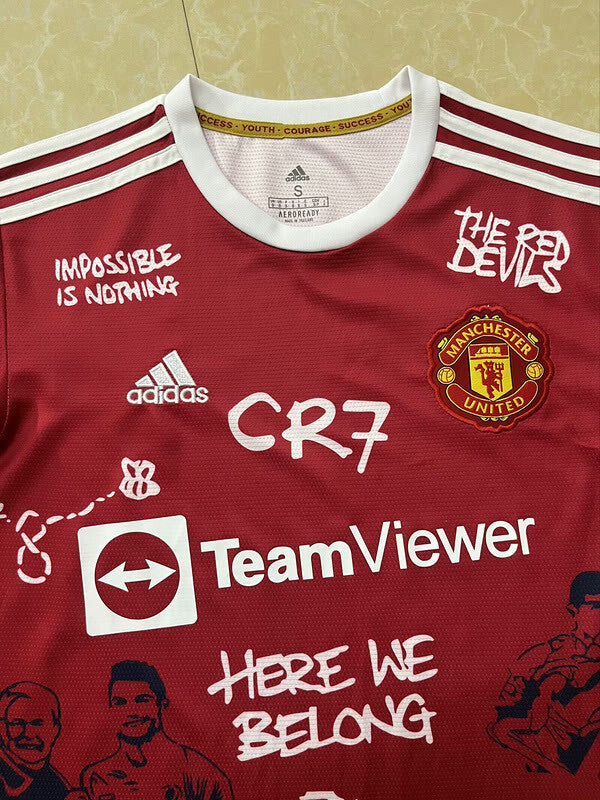 Manchester United 21/22 Special Edition Ronaldo Soccer Jersey