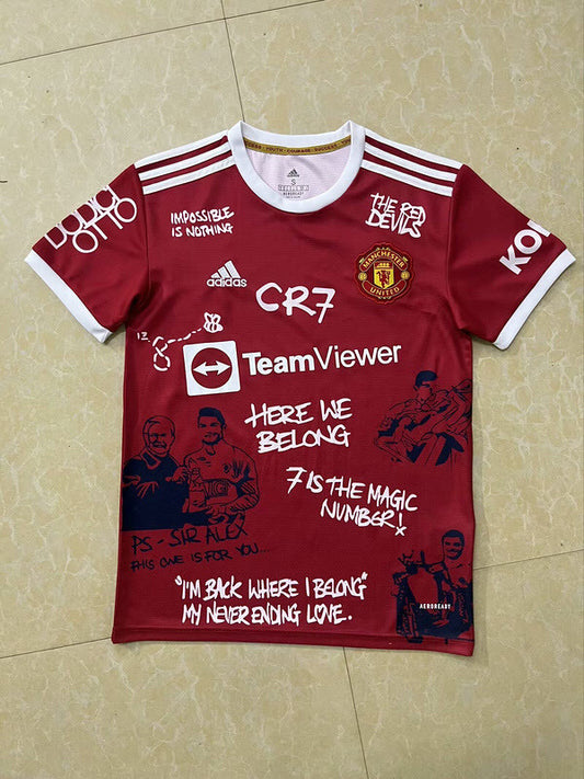 Manchester United 21/22 Special Edition Ronaldo Soccer Jersey