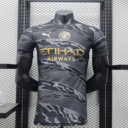 Manchester City 24/25 Special Edition Black Year Of The Dragon Soccer Jersey