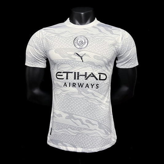 Manchester City 24/25 Special Edition White Year Of The Dragon Soccer Jersey
