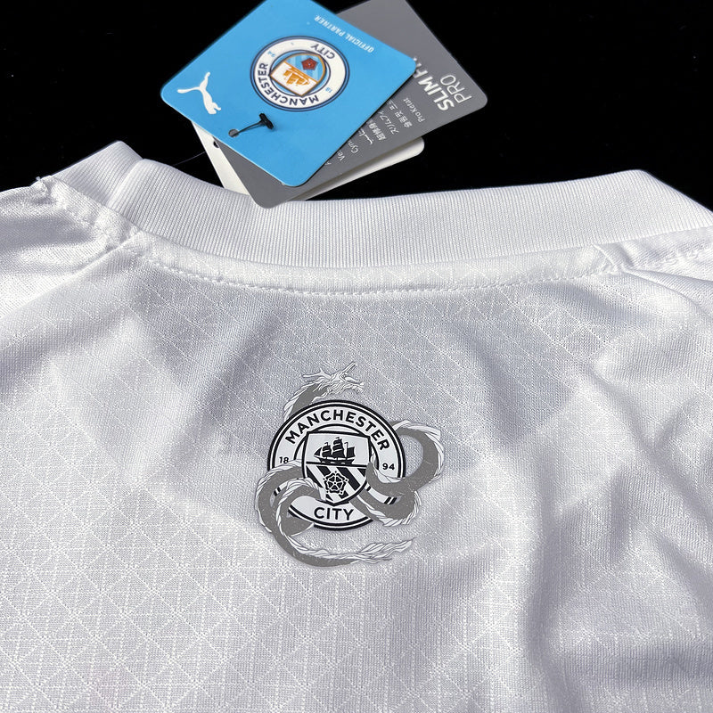 Manchester City 24/25 Special Edition White Year Of The Dragon Soccer Jersey