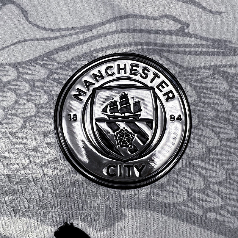 Manchester City 24/25 Special Edition White Year Of The Dragon Soccer Jersey
